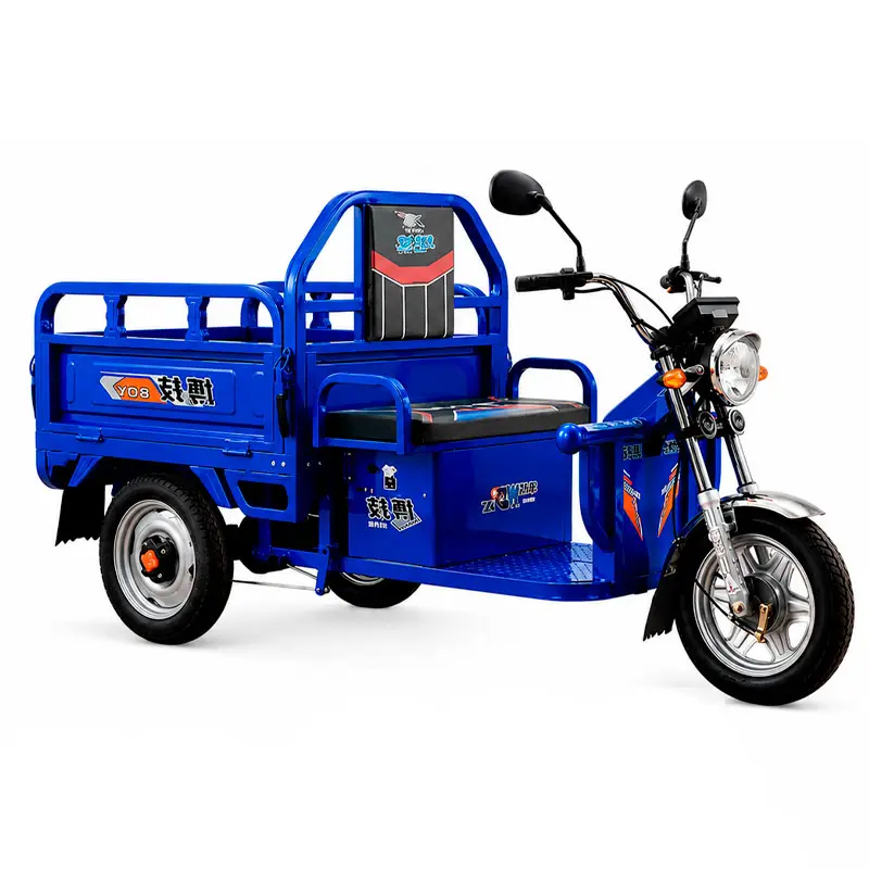 Triciclo electrico 300KG azul