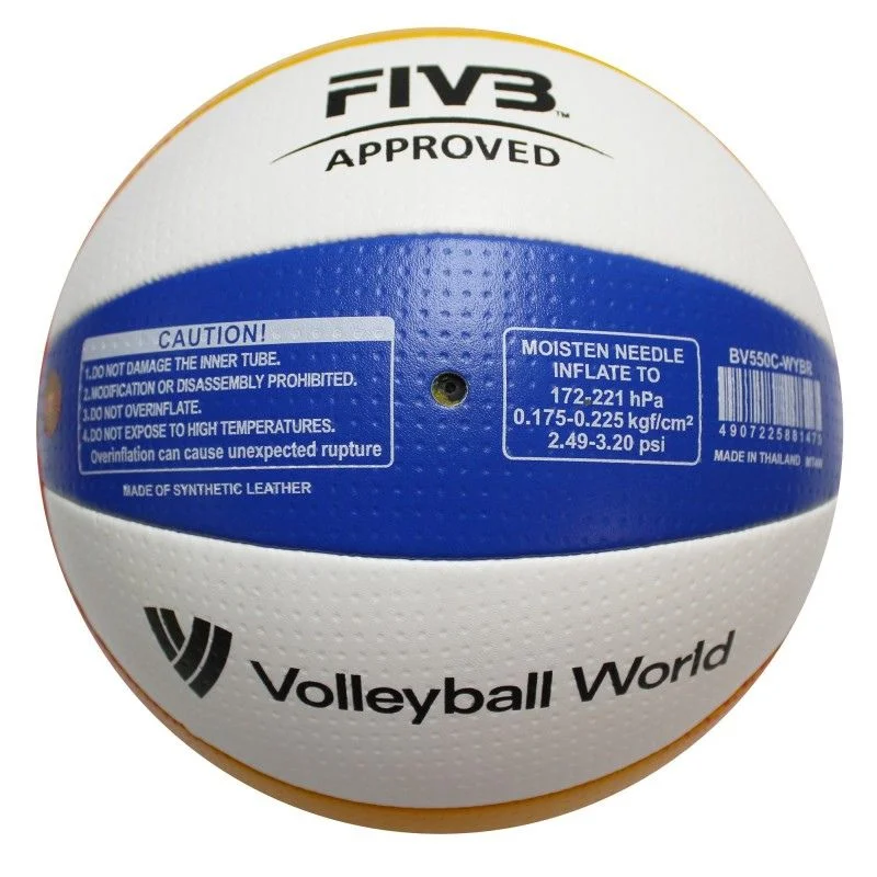 Balón de Voleibol Mikasa BV550C Oficial Playa Balón de Voleibol Mikasa BV550C Oficial Playa